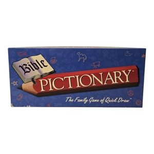Bible Pictionary Game Vintage 1998 Age 10+ **COMPLETE**